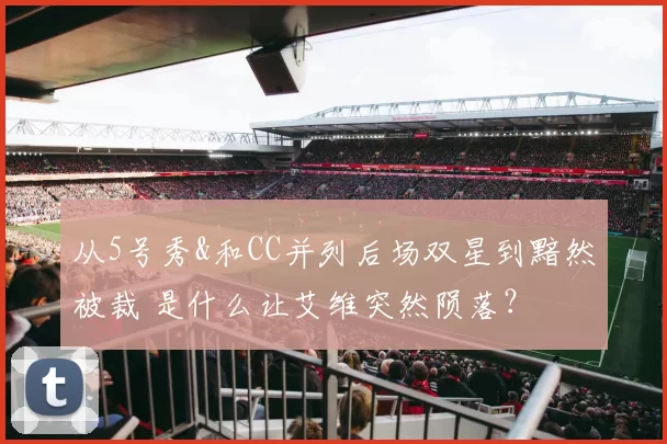 从5号秀&和CC并列后场双星到黯然被裁 是什么让艾维突然陨落？